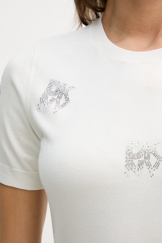 Πουλόβερ Dkny DJ6R0242 μπεζ