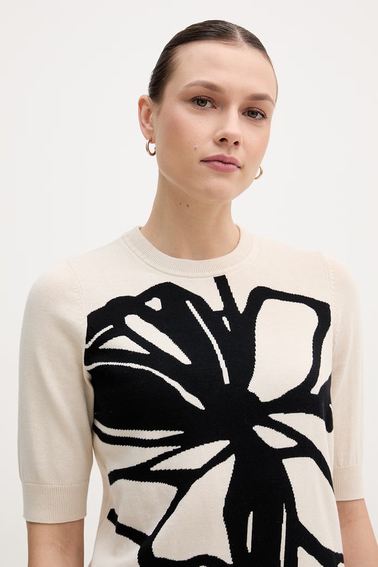 Dkny sweter beżowy P5ASDU83