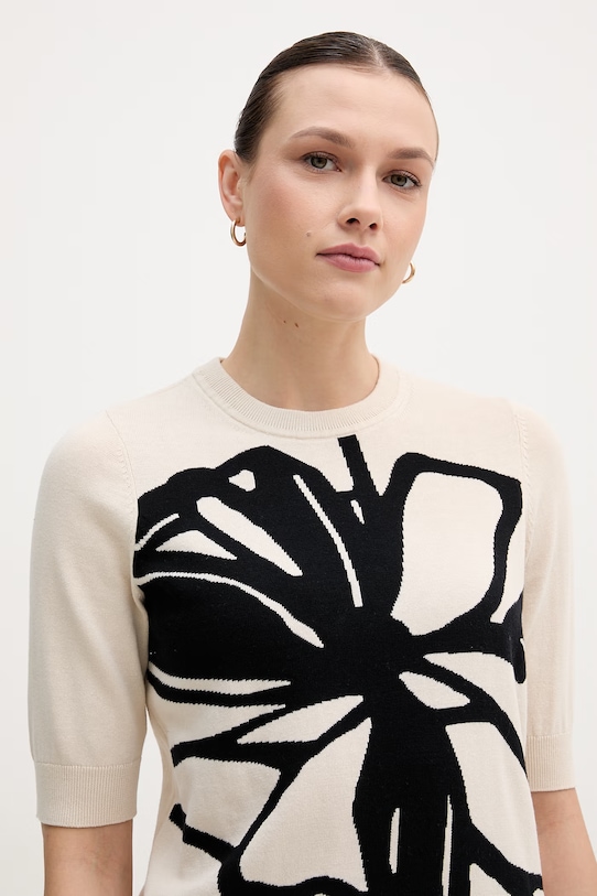 Dkny sweter beżowy P5ASDU83