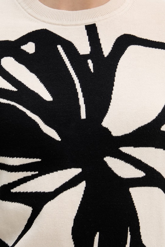 Dkny sweter P5ASDU83 beżowy