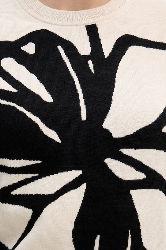 Dkny sweter P5ASDU83 beżowy