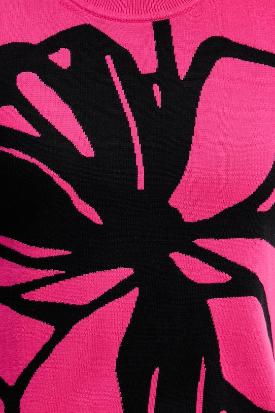 Dkny sweter P5ASDU83 różowy