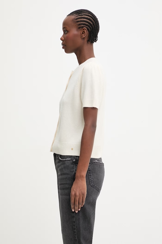 Anine Bing GRACIE CARDIGAN - CREAM kardigan kaszmirowy damski A.09.12166.CAE2 beżowy SS26