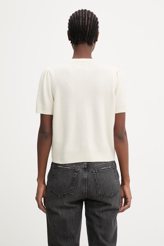 Odzież Anine Bing GRACIE CARDIGAN - CREAM kardigan kaszmirowy damski A.09.12166.CAE2 beżowy