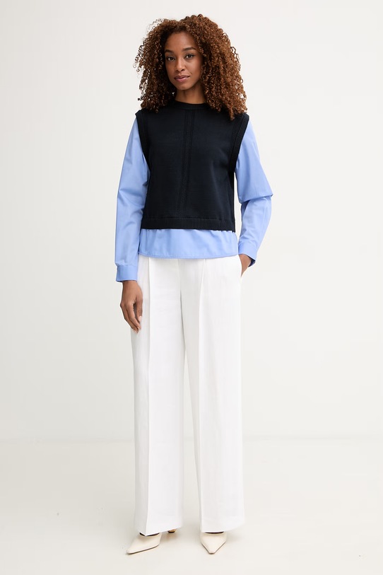 Morgan sweter damski MAGGY granatowy SS26