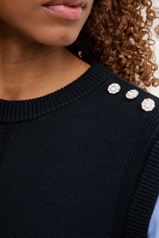 Morgan sweter damski MAGGY granatowy