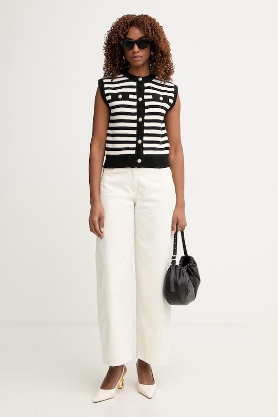 Morgan kamizelka damska MARK czarny SS26