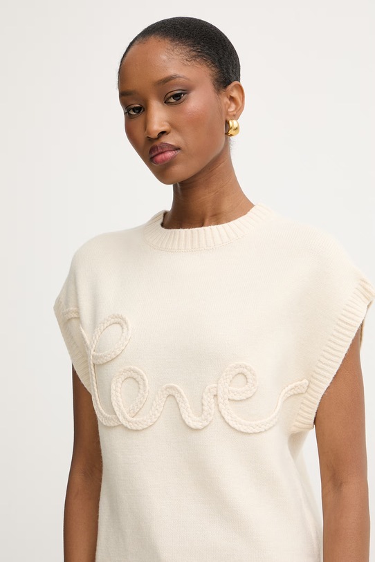 Morgan kamizelka damska beżowy MAVIE