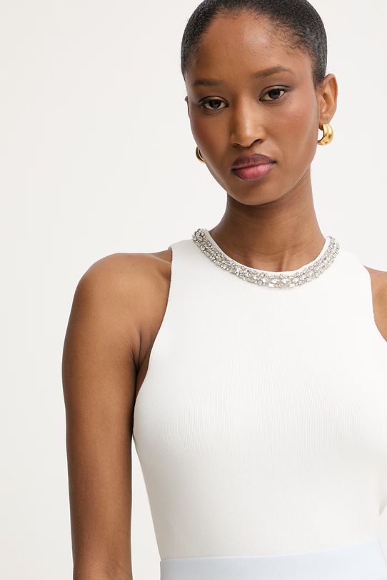 Morgan damska z wiskozy beżowy 261.MDIANE