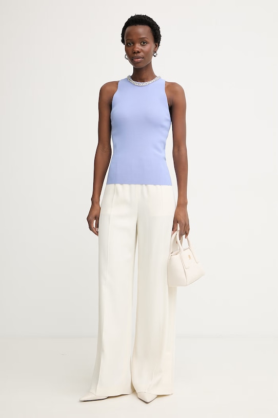 Morgan damskie z wiskozy 261.MDIANE niebieski SS26