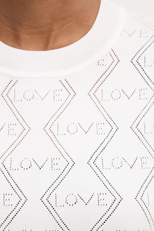 Morgan top swetrowy damski z wiskozą 261.MIKA beżowy