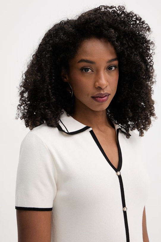 Morgan bluzka damska z wiskozą beżowy MTOIRI