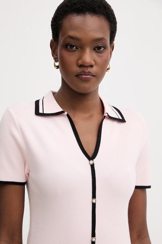 Morgan bluzka damska z wiskozy różowy MTOIRI