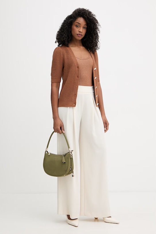 Morgan кардиган для женщин из хлопка MYRTILE коричневый SS26