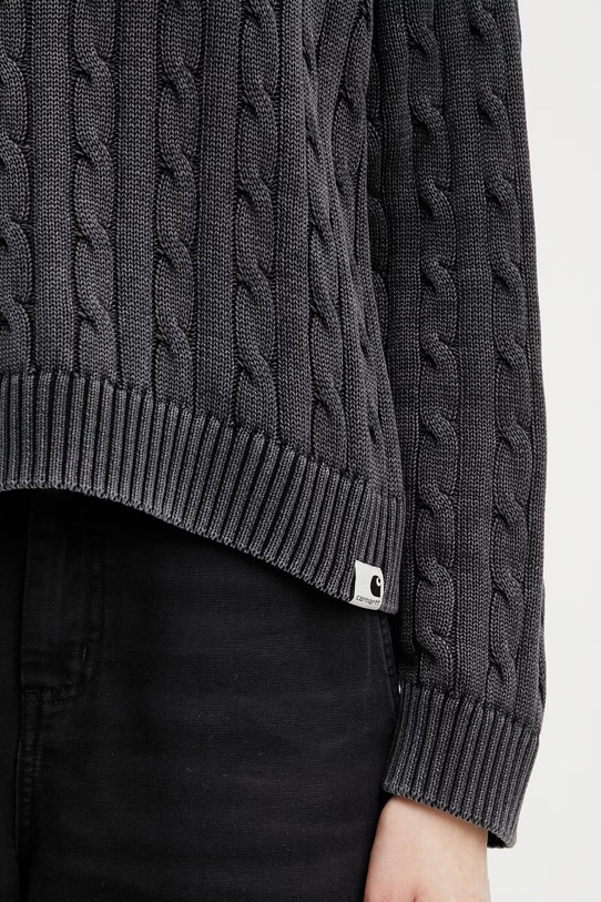 Carhartt WIP W' Carter Sweater sweter bawełniany damski czarny I036394.89GD