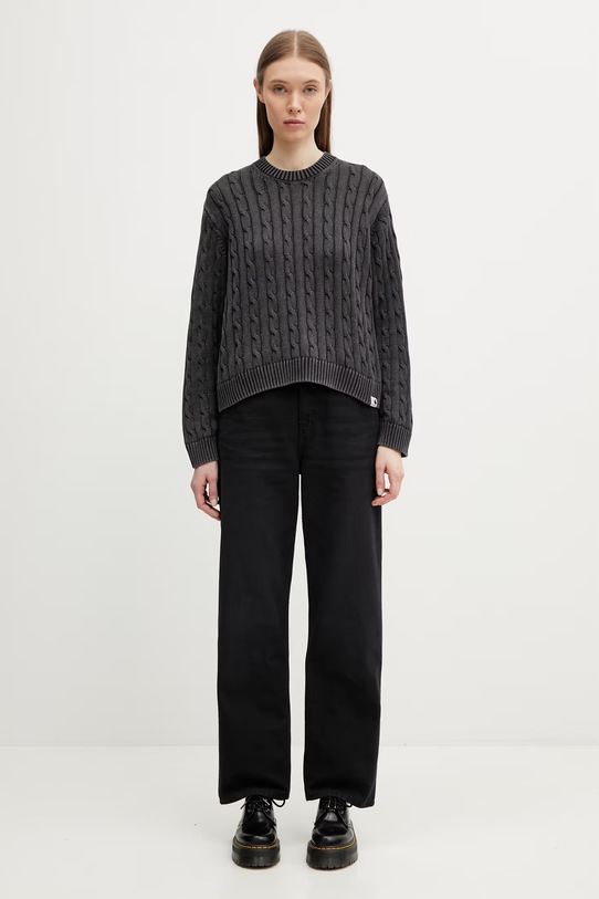 Carhartt WIP W' Carter Sweater sweter bawełniany damski I036394.89GD czarny
