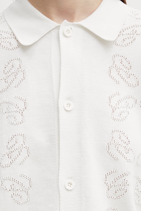 Carhartt WIP W' Signet Cardigan kardigan bawełniany damski biały I036173.D6XX