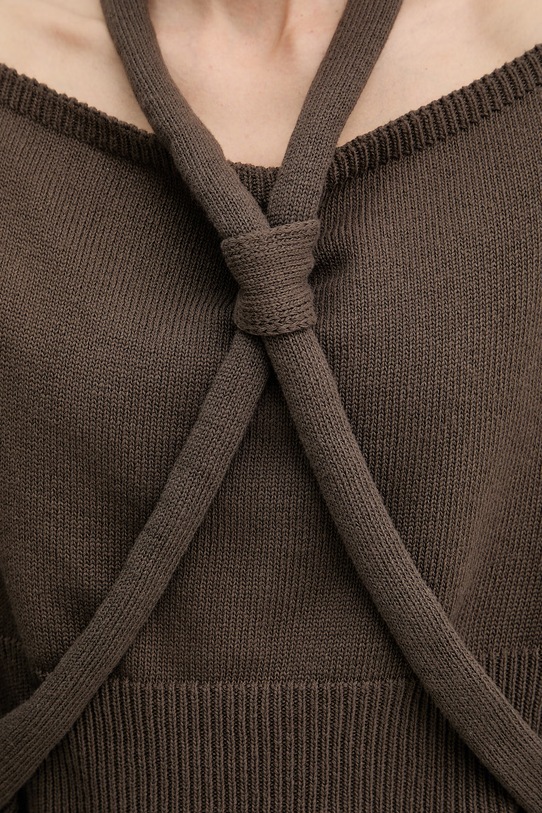 Haveone damskie z bawełną MFP.Q034 brązowy