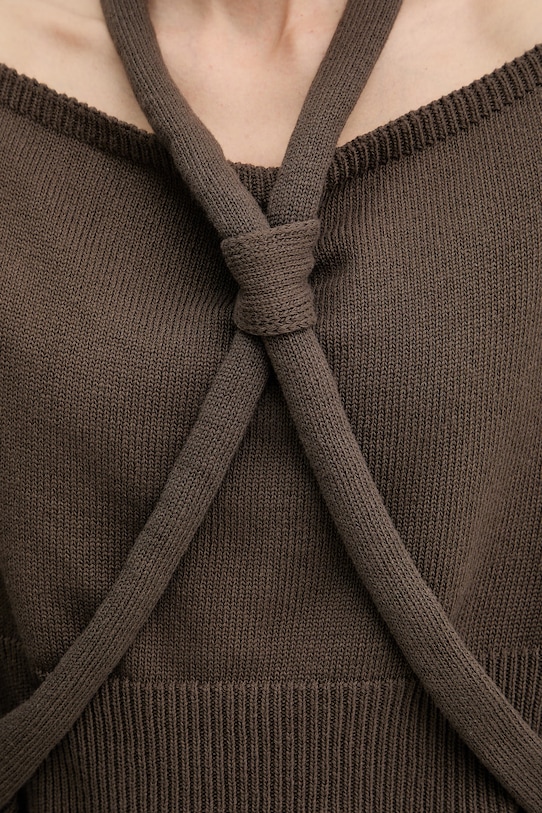 Haveone damskie z bawełną MFP.Q034 brązowy