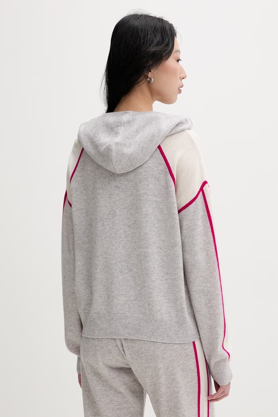 Odzież From Future sweter damski kaszmirowy WPH03553 szary