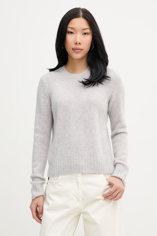 From Future sweter damski kaszmirowy szary WPR00394