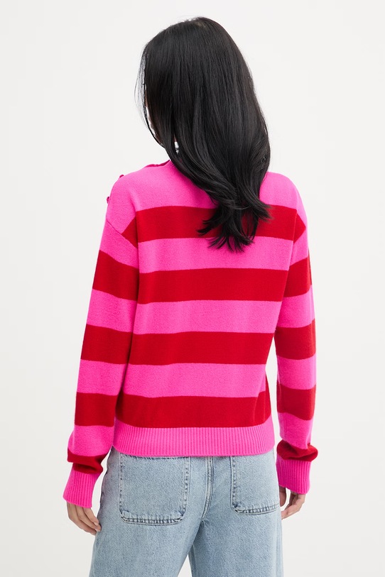 Odzież From Future sweter damski kaszmirowy WPR03572 różowy