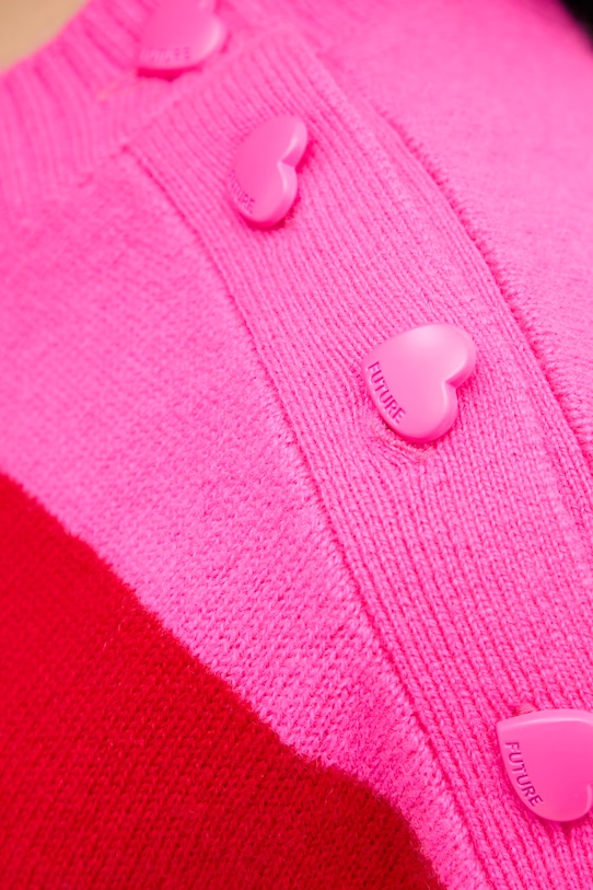 From Future sweter damski kaszmirowy WPR03572 różowy