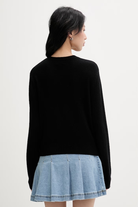 Odzież From Future sweter damski kaszmirowy WPR03674 czarny