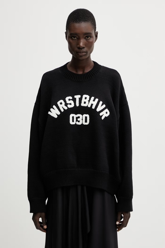 WRSTBHVR Luna V3 sweter damski czarny U2326SB.3320