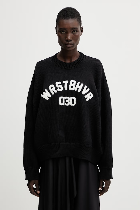 WRSTBHVR Luna V3 sweter damski czarny U2326SB.3320