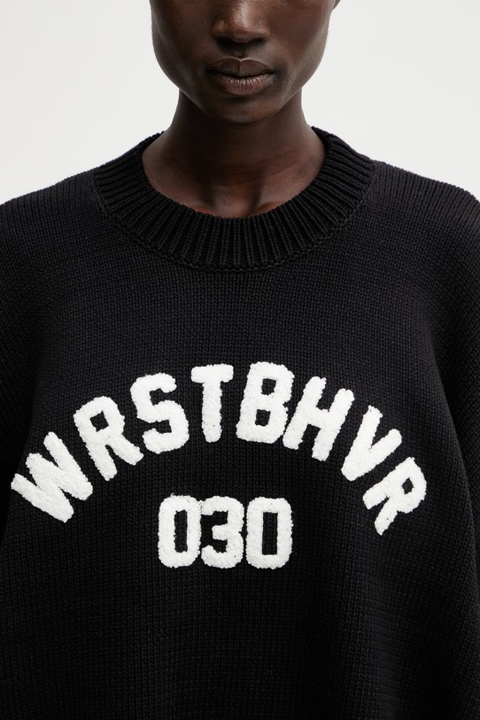 WRSTBHVR Luna V3 sweter damski czarny U2326SB.3320