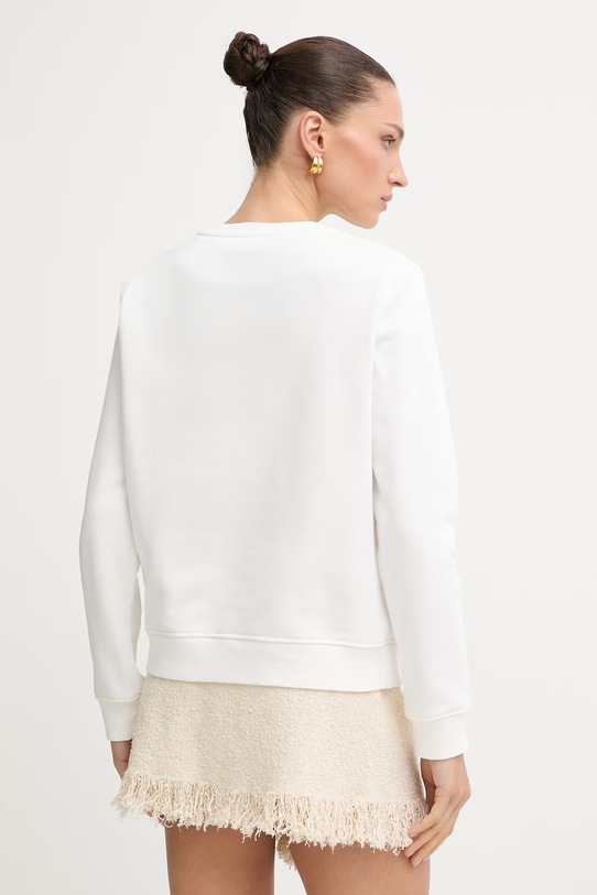 Odzież Elisabetta Franchi bluza damska z bawełną MD03P61E1 beżowy