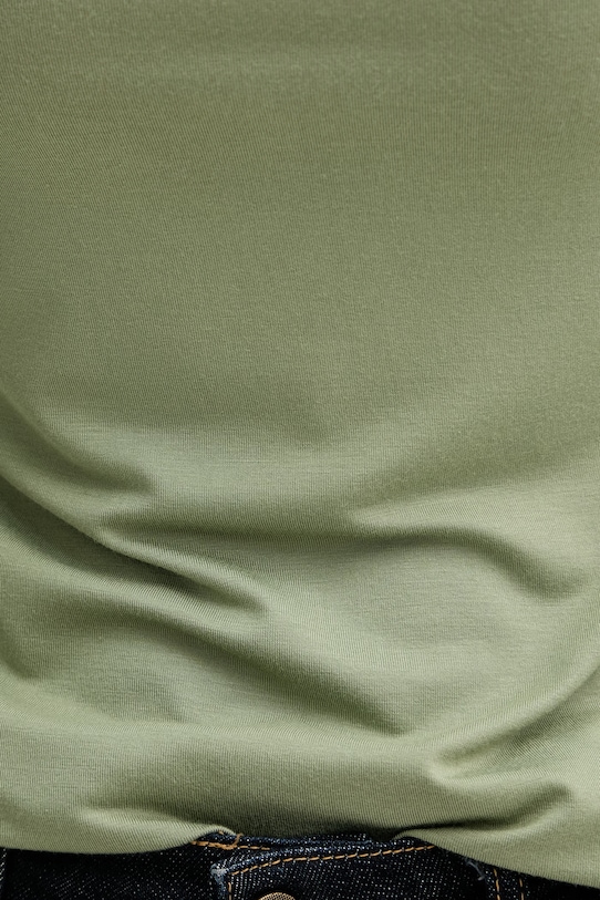 United Colors of Benetton μακρυμάνικο Γυναικείο από βισκόζη πράσινο 3Z12D10C2