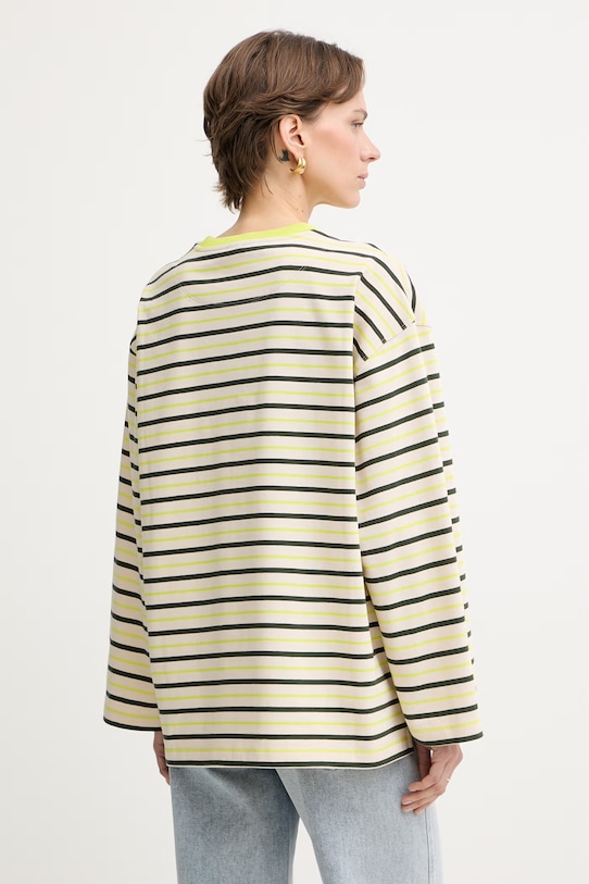 Îmbrăcăminte Pinko longsleeve pentru femei, din bumbac 107728.A3ML bej