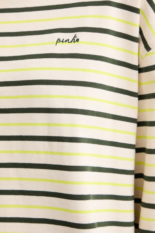 Pinko longsleeve pentru femei, din bumbac 107728.A3ML bej