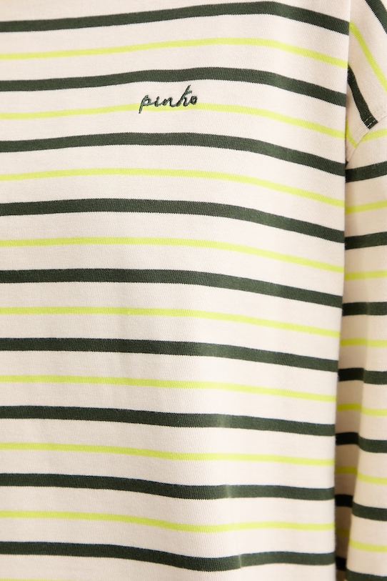 Pinko longsleeve pentru femei, din bumbac 107728.A3ML bej