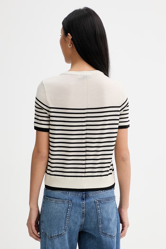 Odzież rag & bone kardigan damski wełniany Anne RG3726S6MMN beżowy