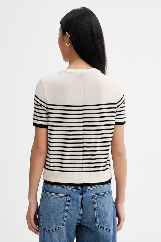 Odzież rag & bone kardigan damski wełniany Anne RG3726S6MMN beżowy