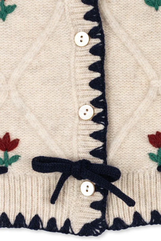 Konges Sløjd kardigan bawełniany dziecięcy ISKA CARDIGAN KS104315.PreSpring