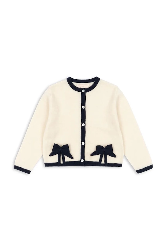 Παιδική μάλλινη ζακέτα Konges Sløjd ALETTE CARDIGAN KS104379.PreSpring μπεζ SS26