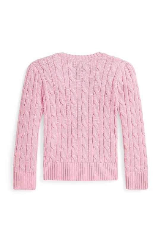 Κοριτσίστικα Παιδικό βαμβακερό πουλόβερ Polo Ralph Lauren 312901316010 ροζ