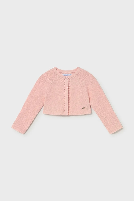 Παιδικό κάρδιγκαν Mayoral 302.4B.Baby.PPY2 ροζ SS26