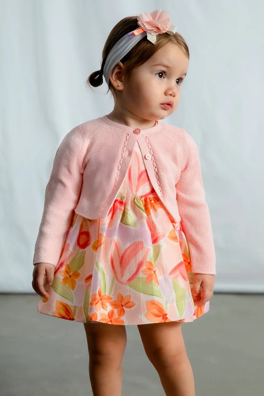 Παιδικό κάρδιγκαν Mayoral 302.4B.Baby.PPY2 ροζ