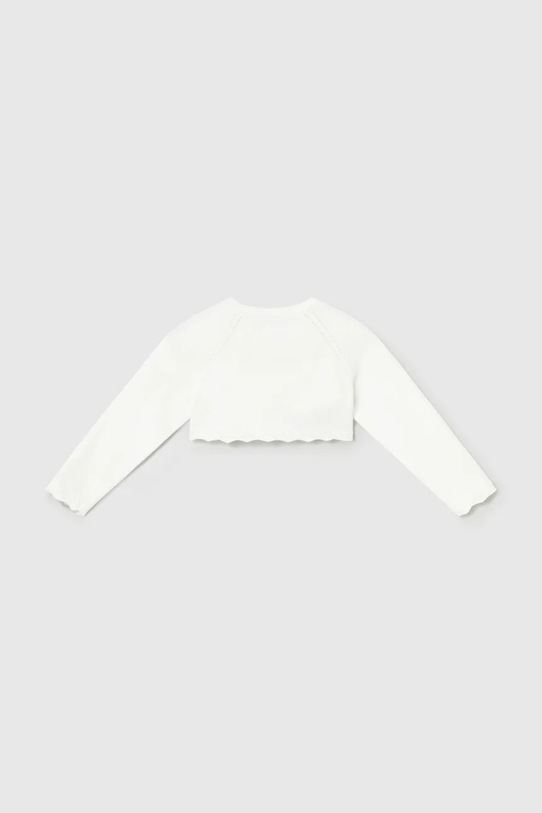 Mayoral kardigan dziecięcy 306.4D.Baby.PPY2 beżowy SS26