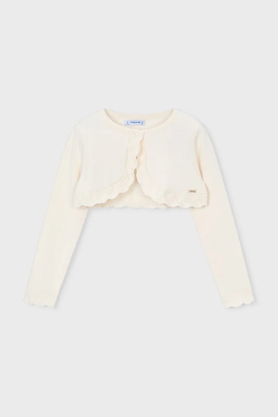 Dječji kardigan Mayoral 320.6A.Mini.PPY2 bež SS26
