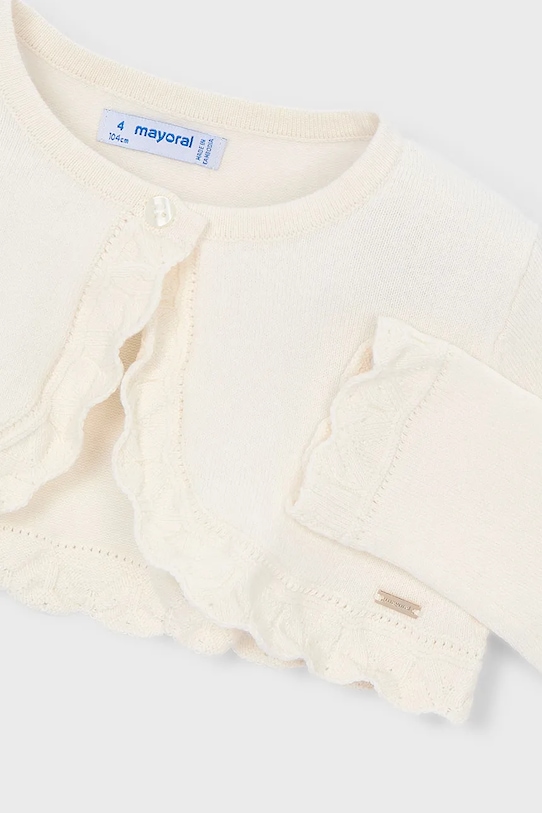 Dječji kardigan Mayoral bež 320.6A.Mini.PPY2