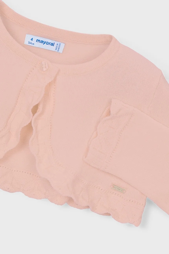 Mayoral kardigan dziecięcy beżowy 320.6A.Mini.PPY2