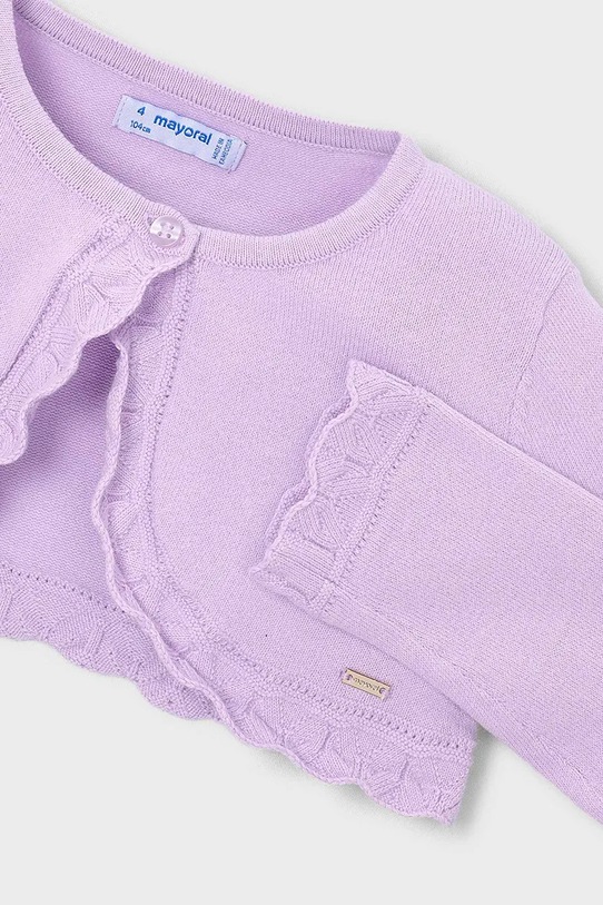 Κοριτσίστικα Παιδικό κάρδιγκαν Mayoral 320.6A.Mini.PPY2 μωβ