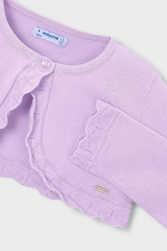 Fete Mayoral cardigan copii 320.6A.Mini.PPY2 violet