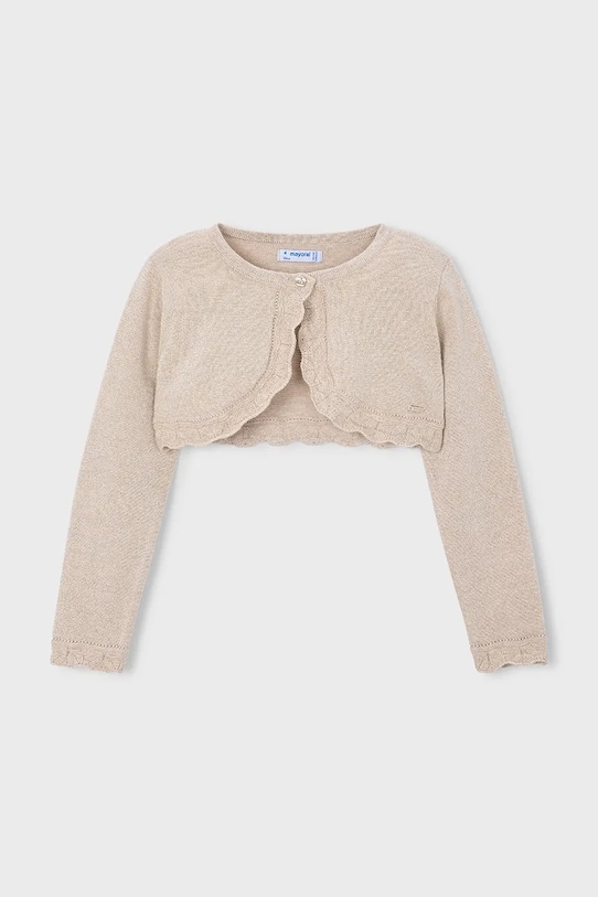 Mayoral kardigan dziecięcy pozostałe beżowy 320.6A.Mini.PPY2